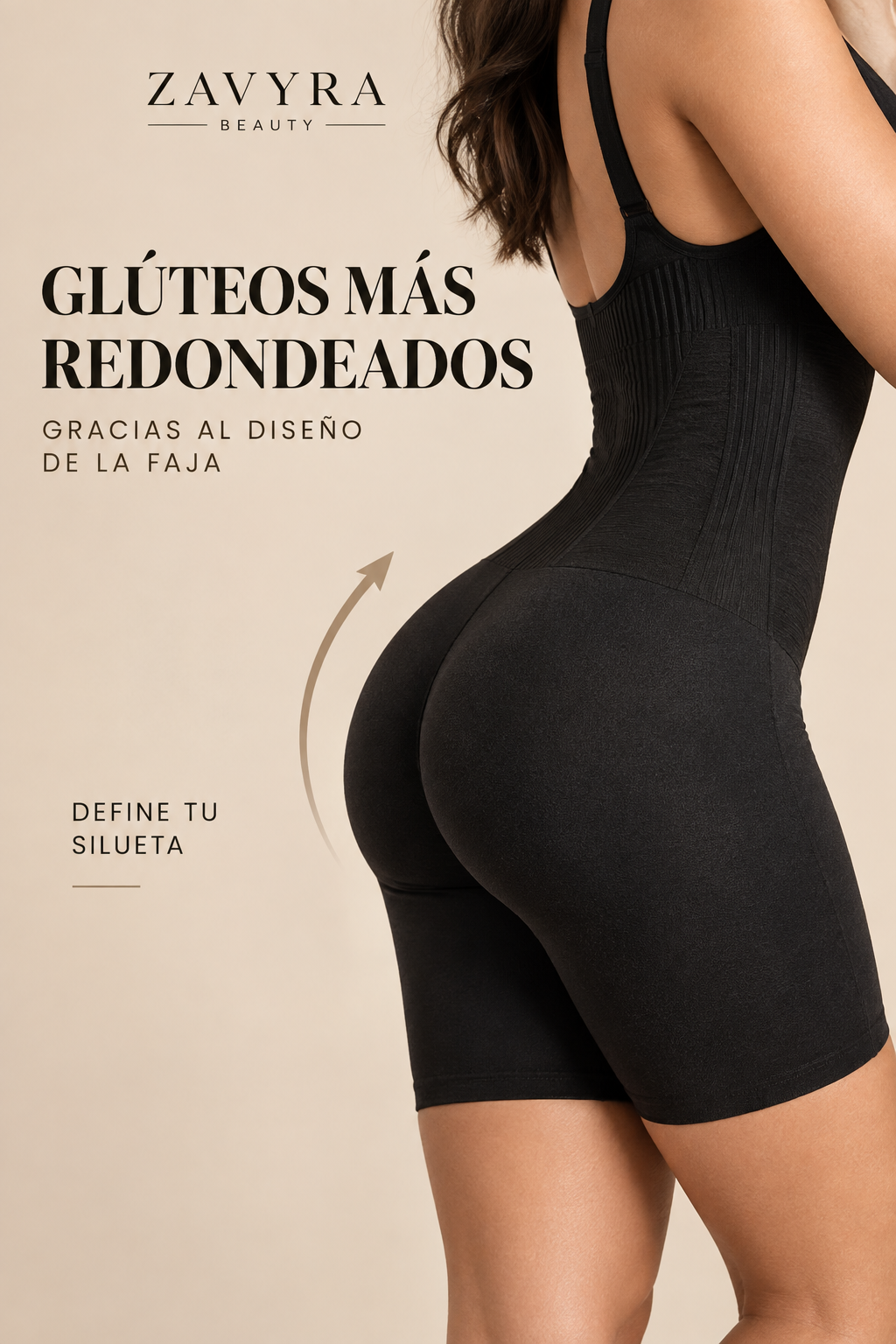 Faja moldeadora 2 en 1 negro  ( camiseta + faja )